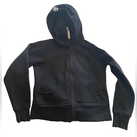 Lululemon zip up sweater Black size 10 - Picture 7 of 9